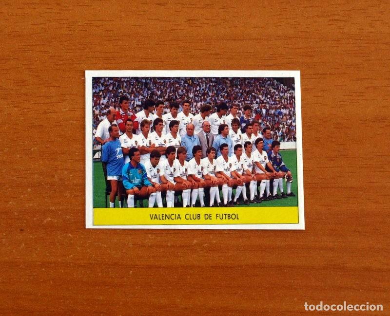 Cromos de f&uacute;tbol: Valencia - Plantilla - Equipo - Ediciones Festival 1987-1988, 87-88 - Nunca pegado
