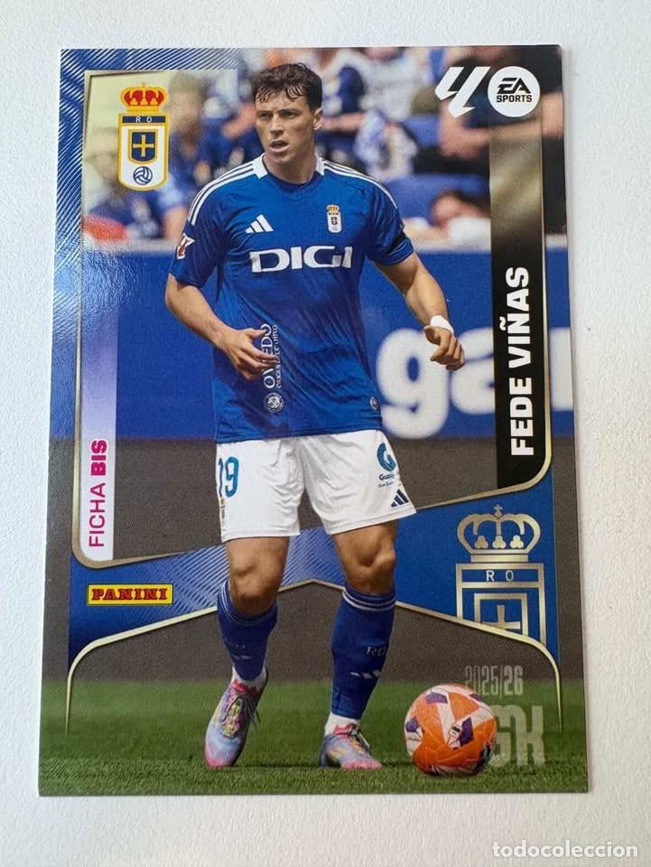 Cromos de f&uacute;tbol: Carta Fede Vi&ntilde;as Oviedo 288bis Megacracks 2025-26