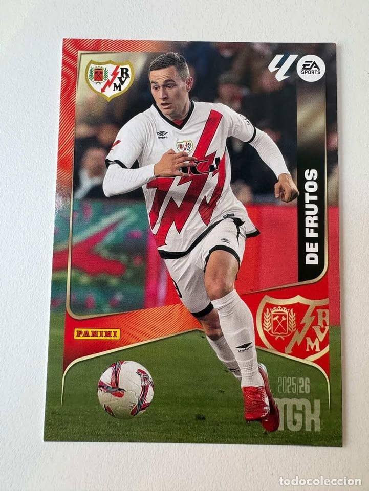 Cromos de f&uacute;tbol: Carta De Frutos Rayo Vallecano 303 Megacracks 2025-26