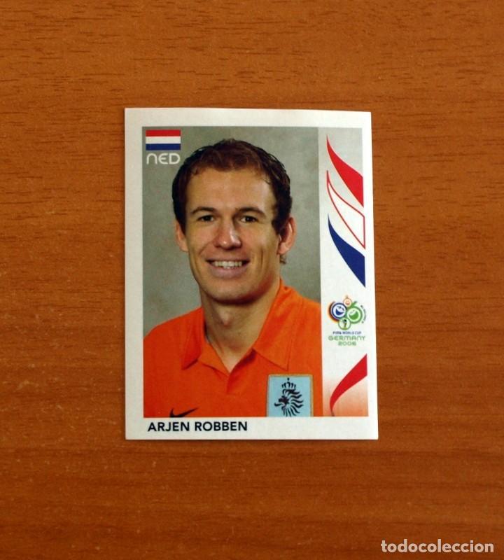 Cromos de f&uacute;tbol: Holanda-Pa&iacute;ses Bajos -N&ordm; 240 Arjen Robben -Mundial Germany-Alemania 2006 -Panini -Nunca pegado