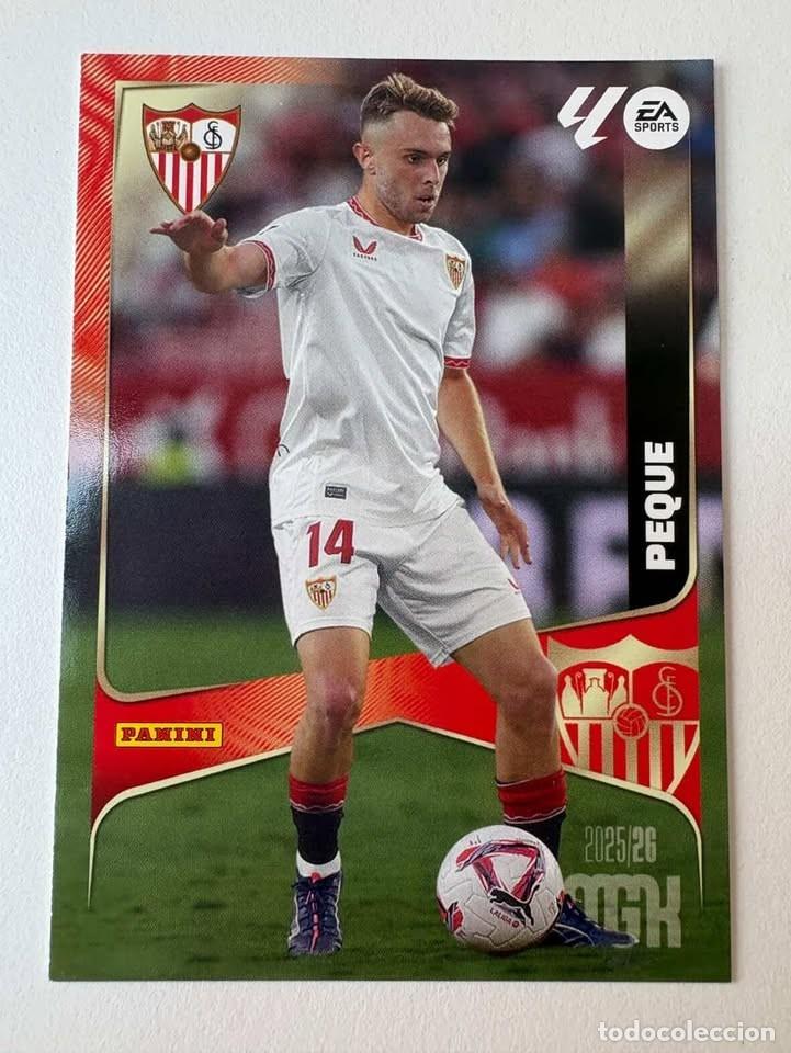 Cromos de Futebol: Carta Peque Sevilla 338 Megacracks 2025-26