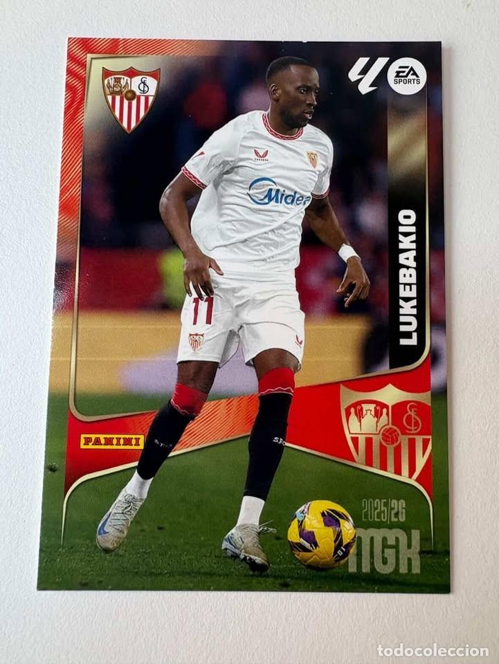 Figurine di Calcio: Carta Lukebakio Sevilla 340 Megacracks 2025-26