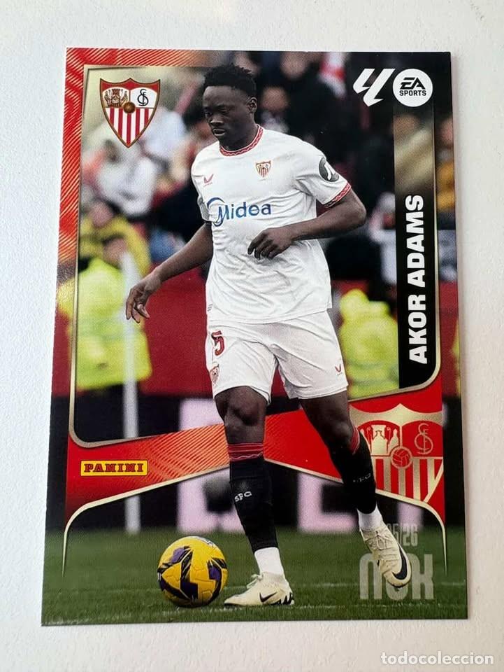 Figurine di Calcio: Carta Akor Adams Sevilla 342 Megacracks 2025-26