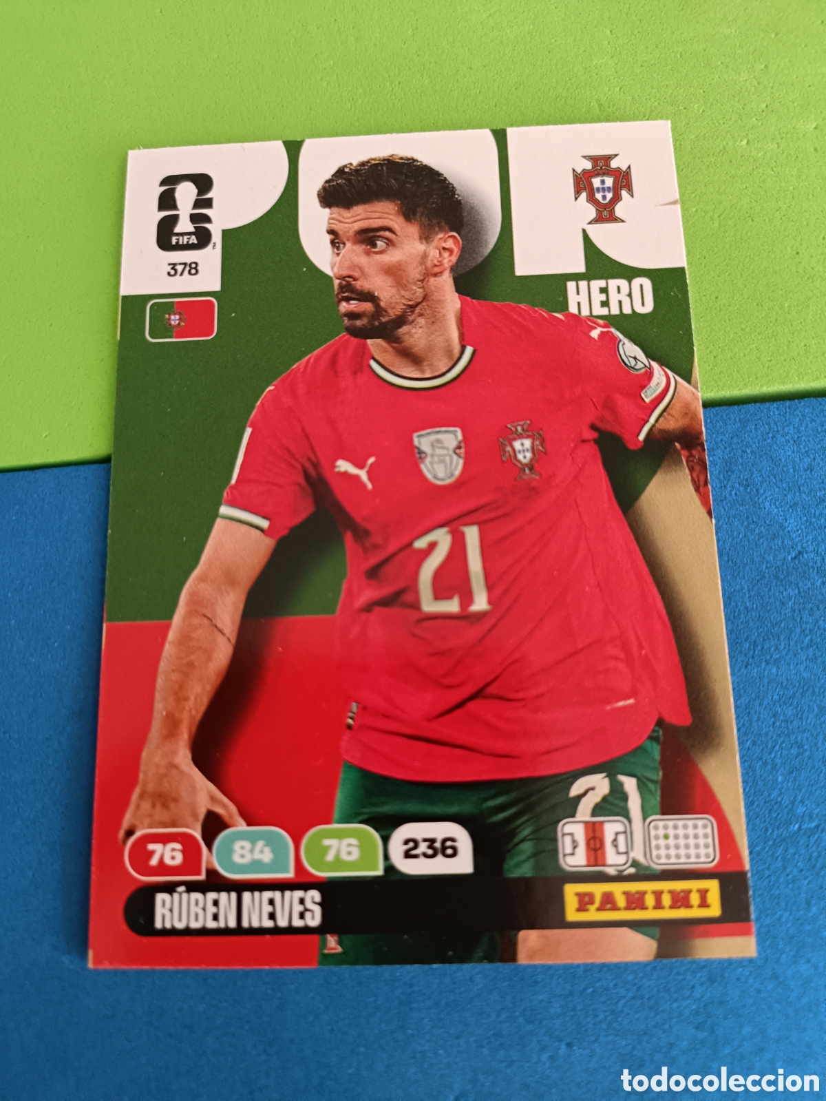 Figurine di Calcio: Adrenalyn XL Fifa World cup 2026 mundial - 378 Rub&eacute;n Neves