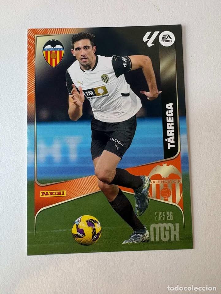 Figurine di Calcio: Carta T&aacute;rrega Valencia 350 Megacracks 2025-26