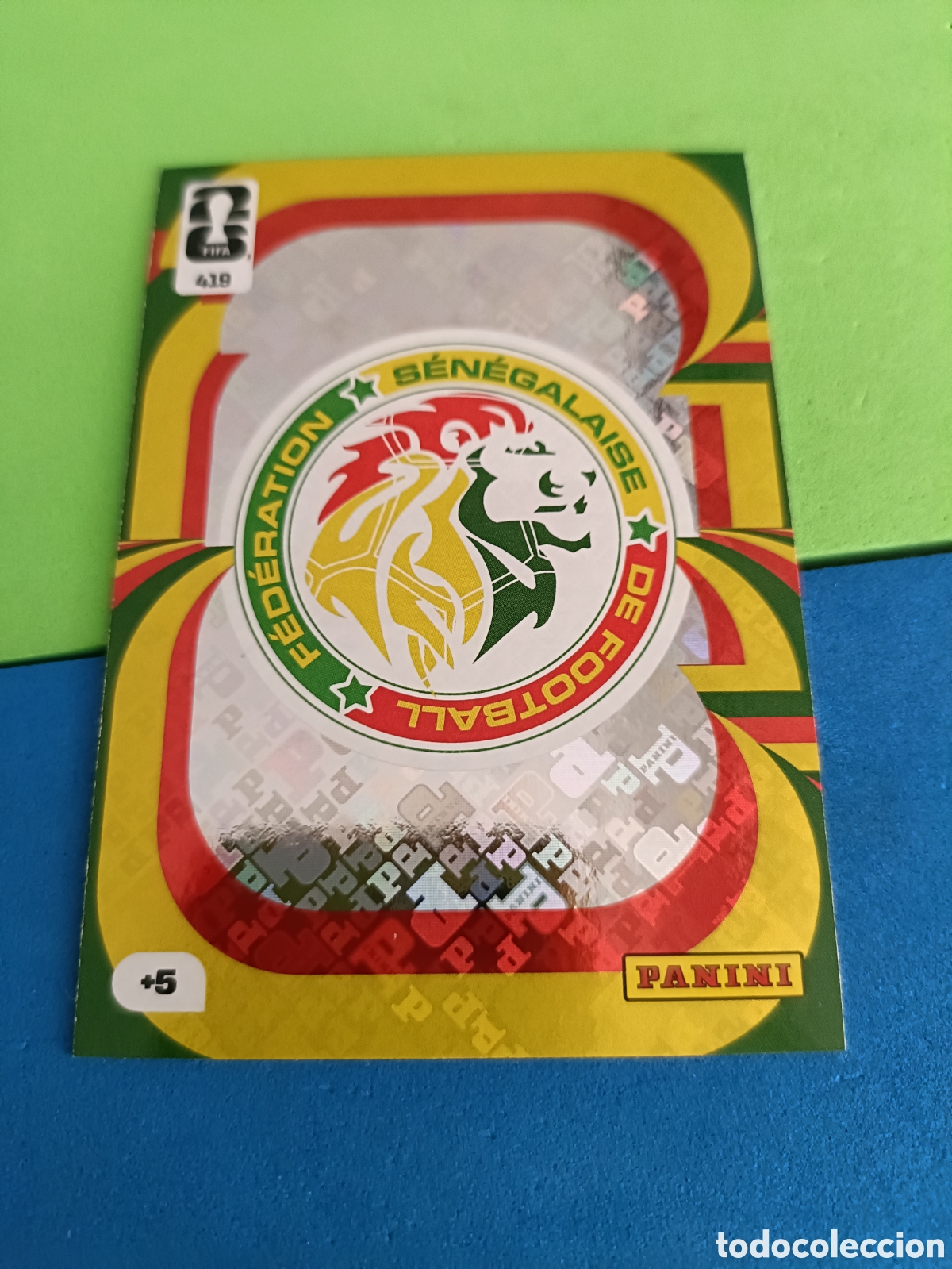 Cromos de f&uacute;tbol: Adrenalyn XL Fifa World cup 2026 mundial - 419 Escudo Senegal