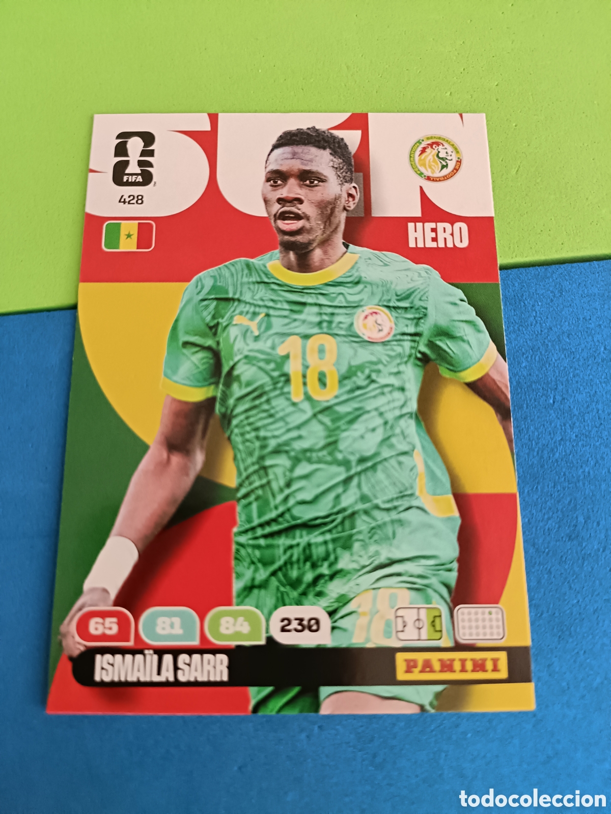 Football Stickers: Adrenalyn XL Fifa World cup 2026 mundial - 428 &Iuml;smaila Sarr