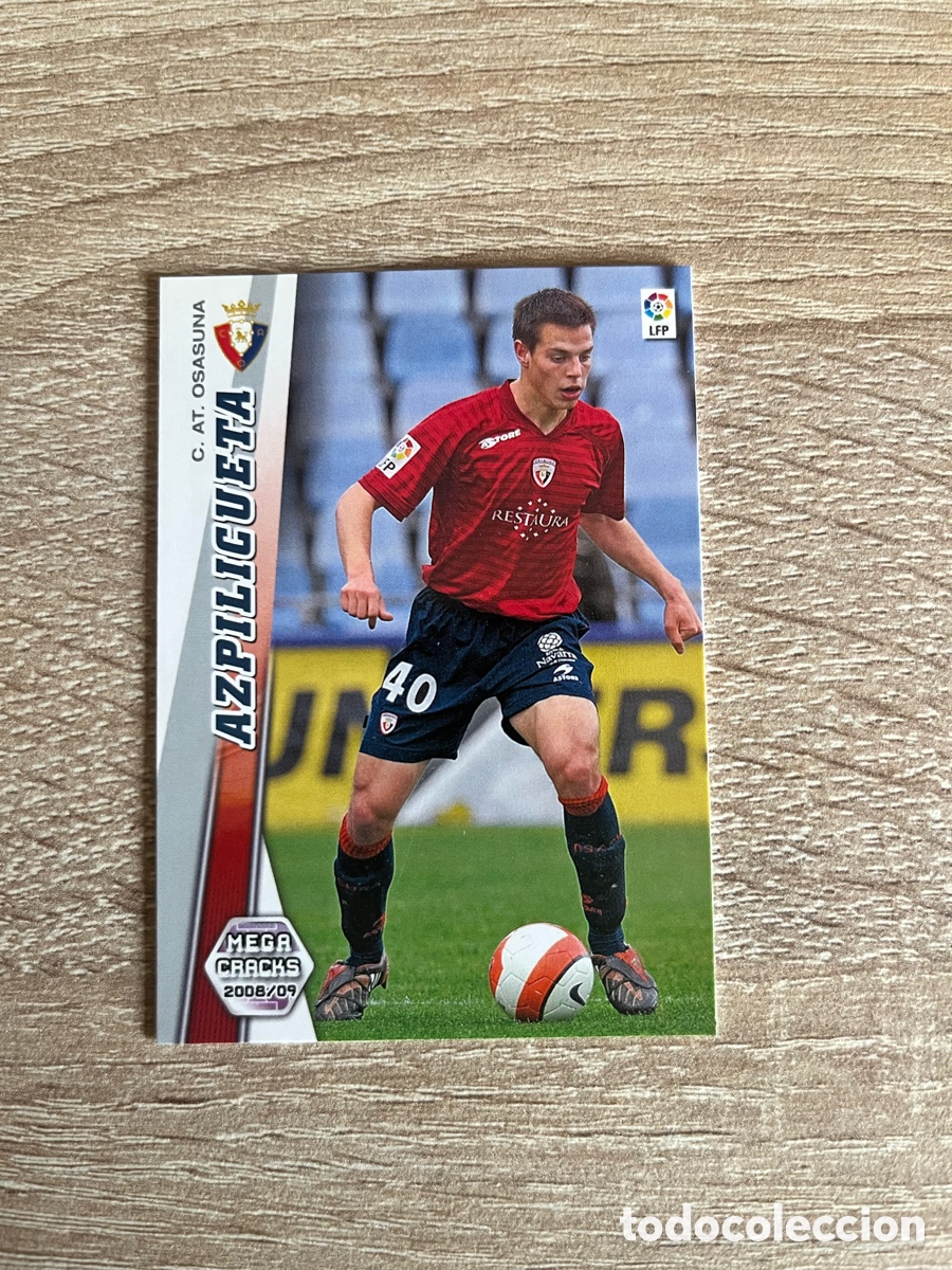 Figurine di Calcio: 219 AZPILICUETA ROOKIE MEGACRACKS MGK 2008 2009 08 09 OSASUNA