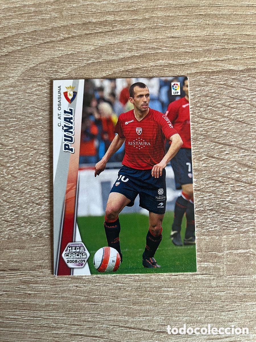 Fu&szlig;ball-Sticker: 226 PU&Ntilde;AL MEGACRACKS MGK 2008 2009 08 09 OSASUNA