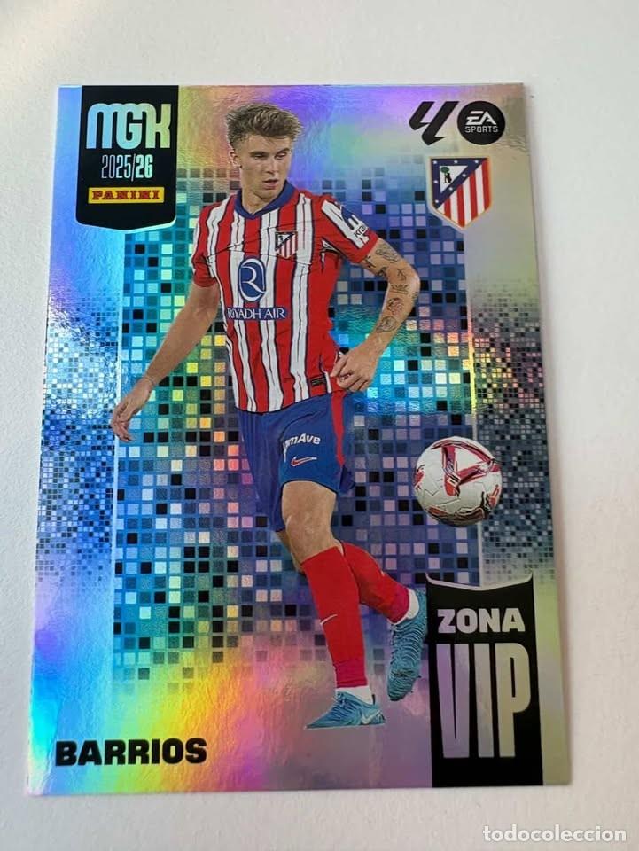 Fu&szlig;ball-Sticker: Carta Barrios Atl&eacute;tico de Madrid Zona Vip 389 Megacracks 2025-26