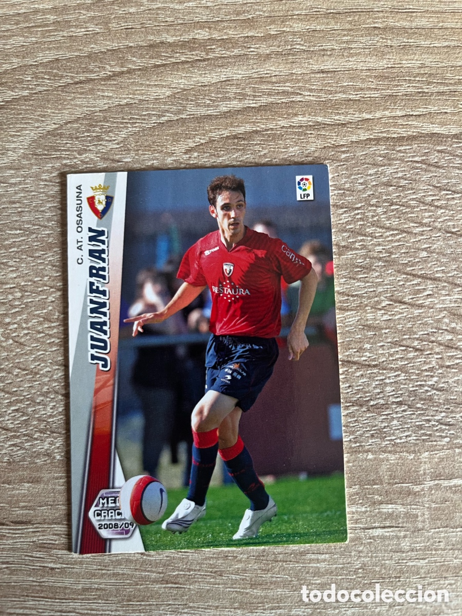 Fu&szlig;ball-Sticker: 229 JUANFRAN MEGACRACKS MGK 2008 2009 08 09 OSASUNA