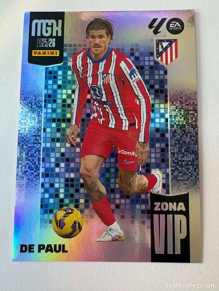 Fu&szlig;ball-Sticker: Carta De Paul Atl&eacute;tico de Madrid Zona Vip 393 Megacracks 2025-26