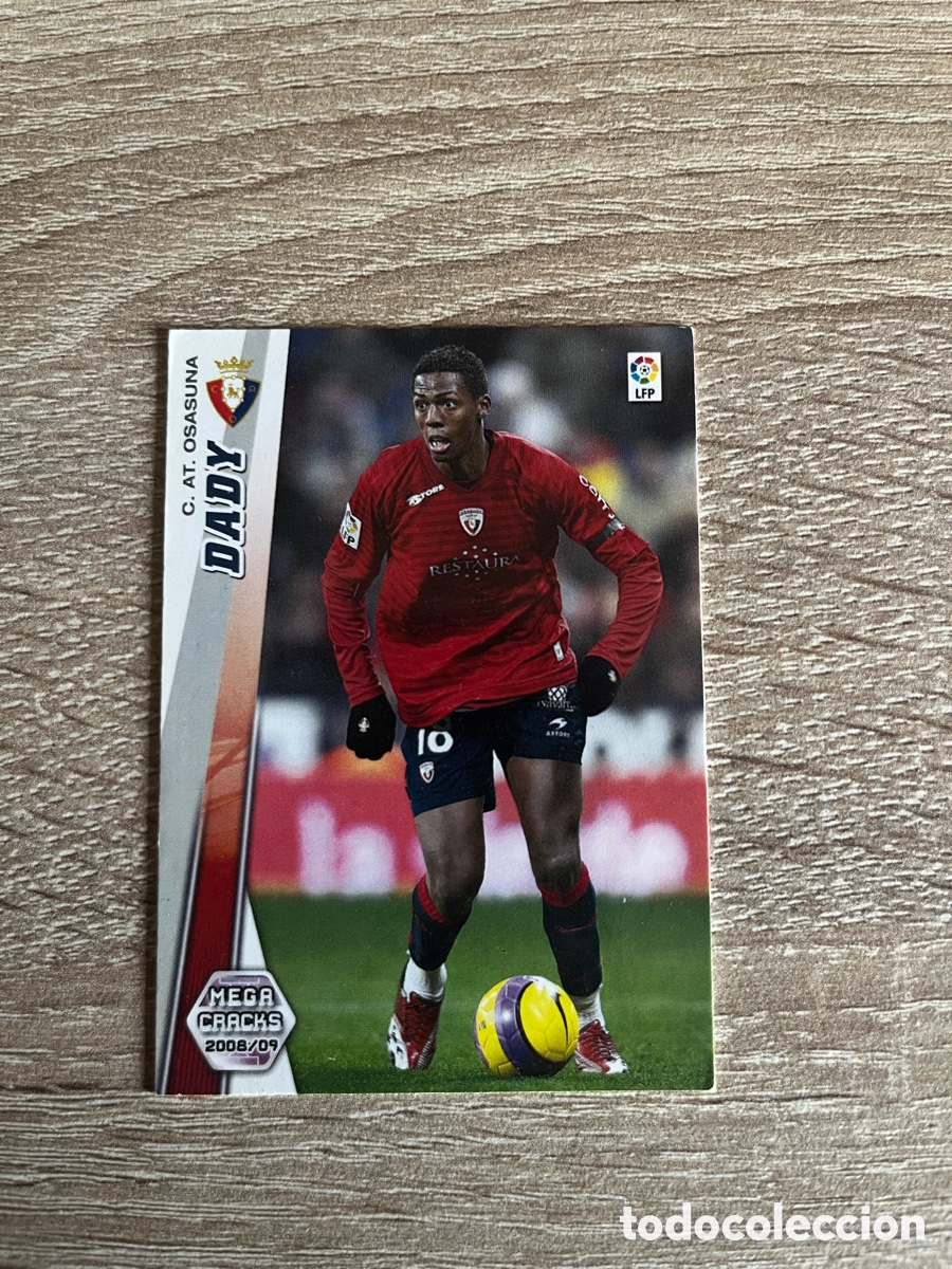 Fu&szlig;ball-Sticker: 231 DADY MEGACRACKS MGK 2008 2009 08 09 OSASUNA