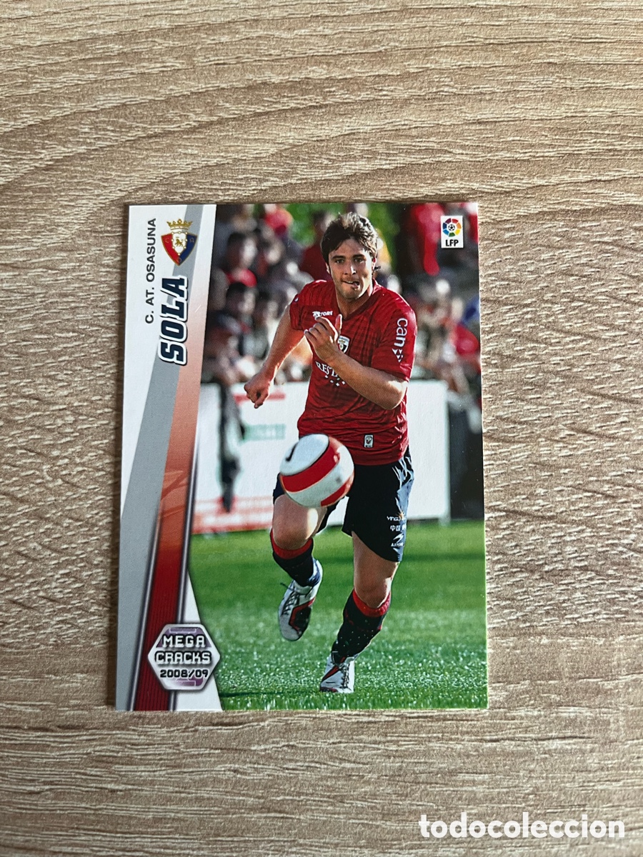Fu&szlig;ball-Sticker: 233 SOLA MEGACRACKS MGK 2008 2009 08 09 OSASUNA