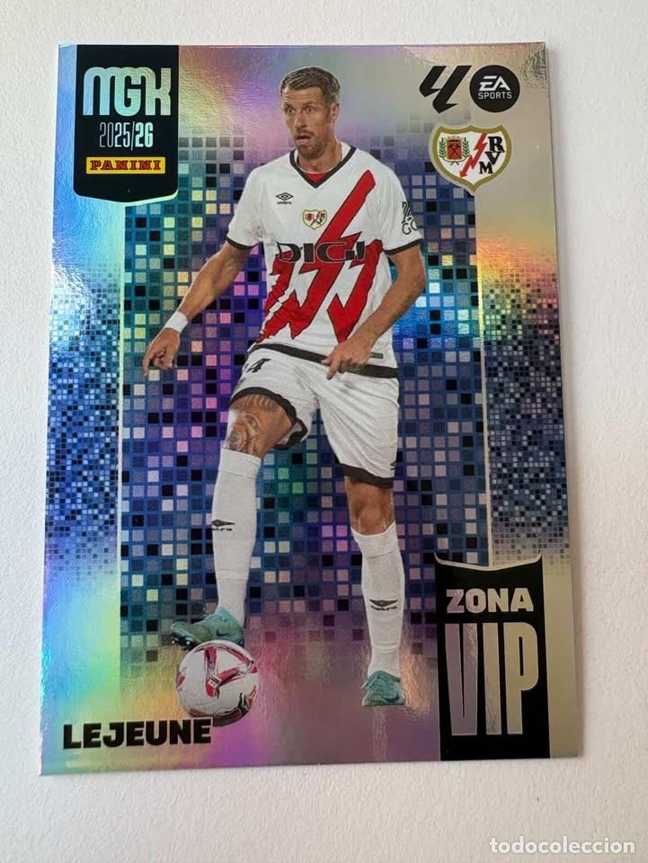 Cromos de f&uacute;tbol: Carta Lejeune Rayo Vallecano Zona Vip 400 Megacracks 2025-26