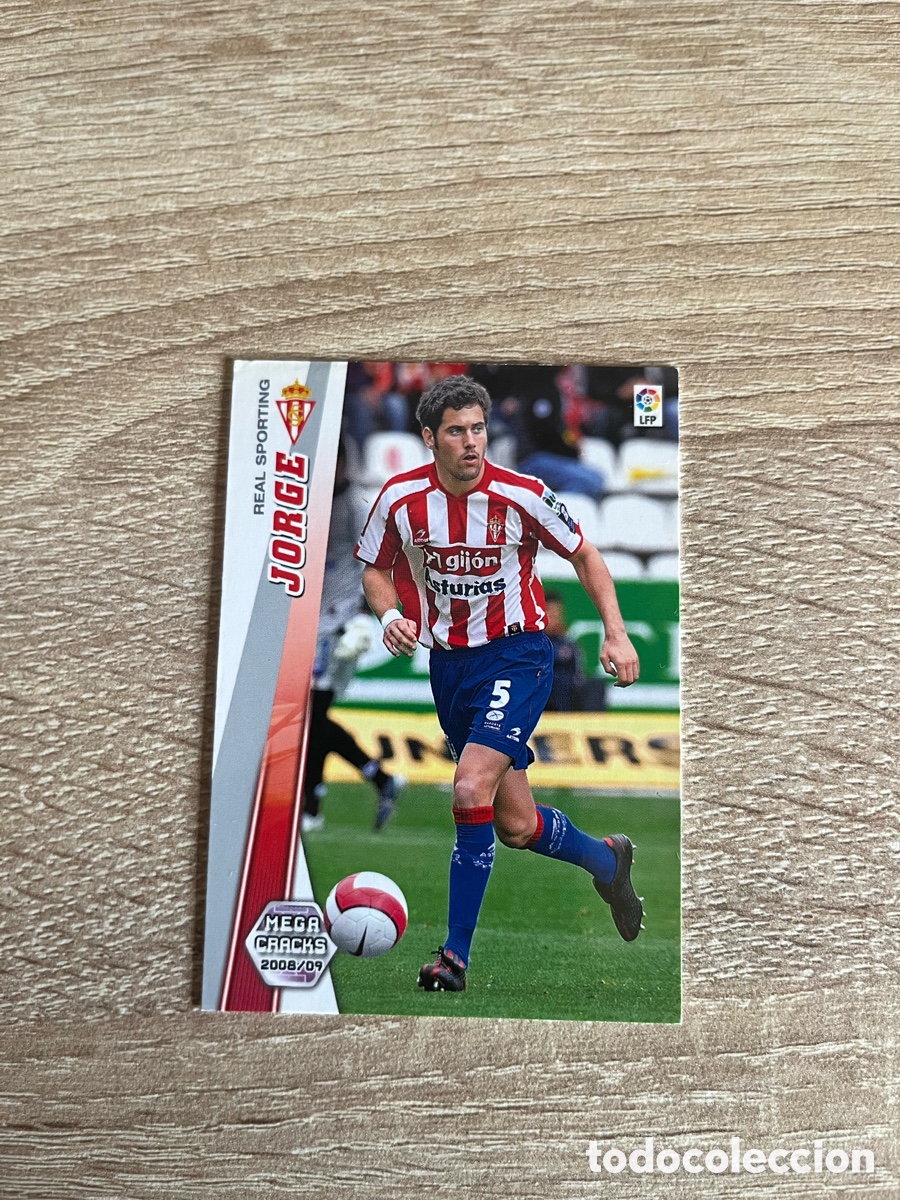 Cromos de f&uacute;tbol: 292 JORGE MEGACRACKS MGK 2008 2009 08 09 SPORTING DE GIJ&Oacute;N