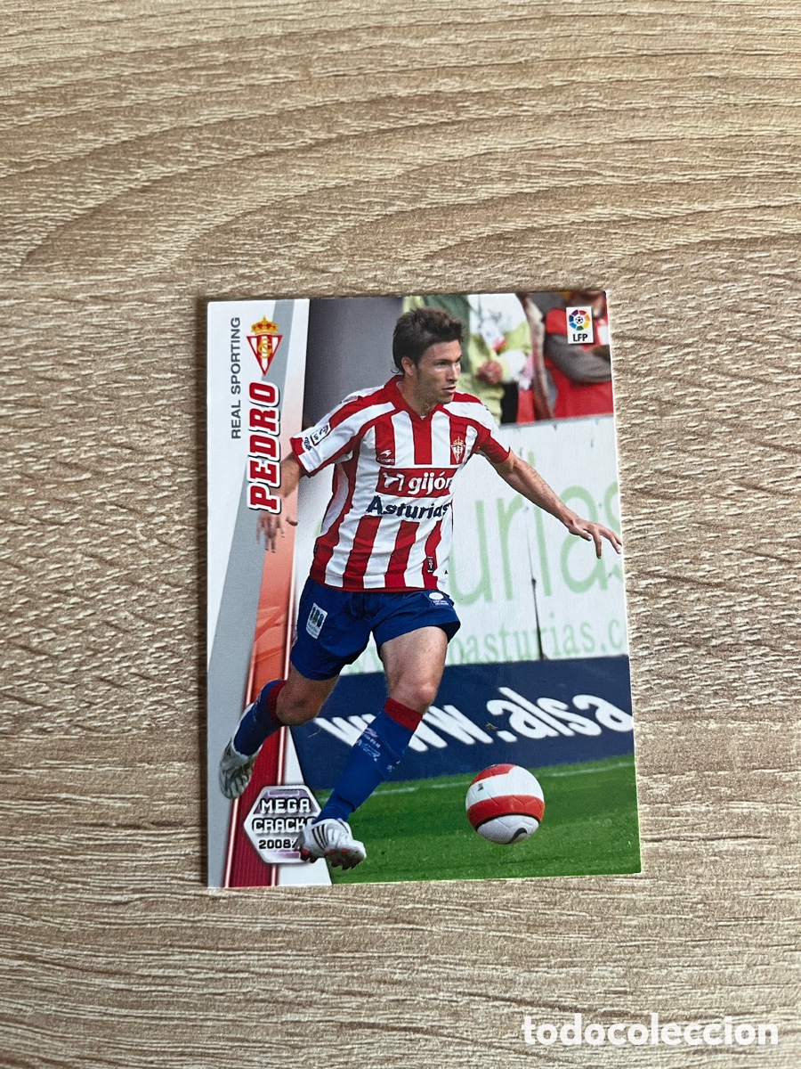 Cromos de f&uacute;tbol: 299 PEDRO MEGACRACKS MGK 2008 2009 08 09 SPORTING DE GIJ&Oacute;N