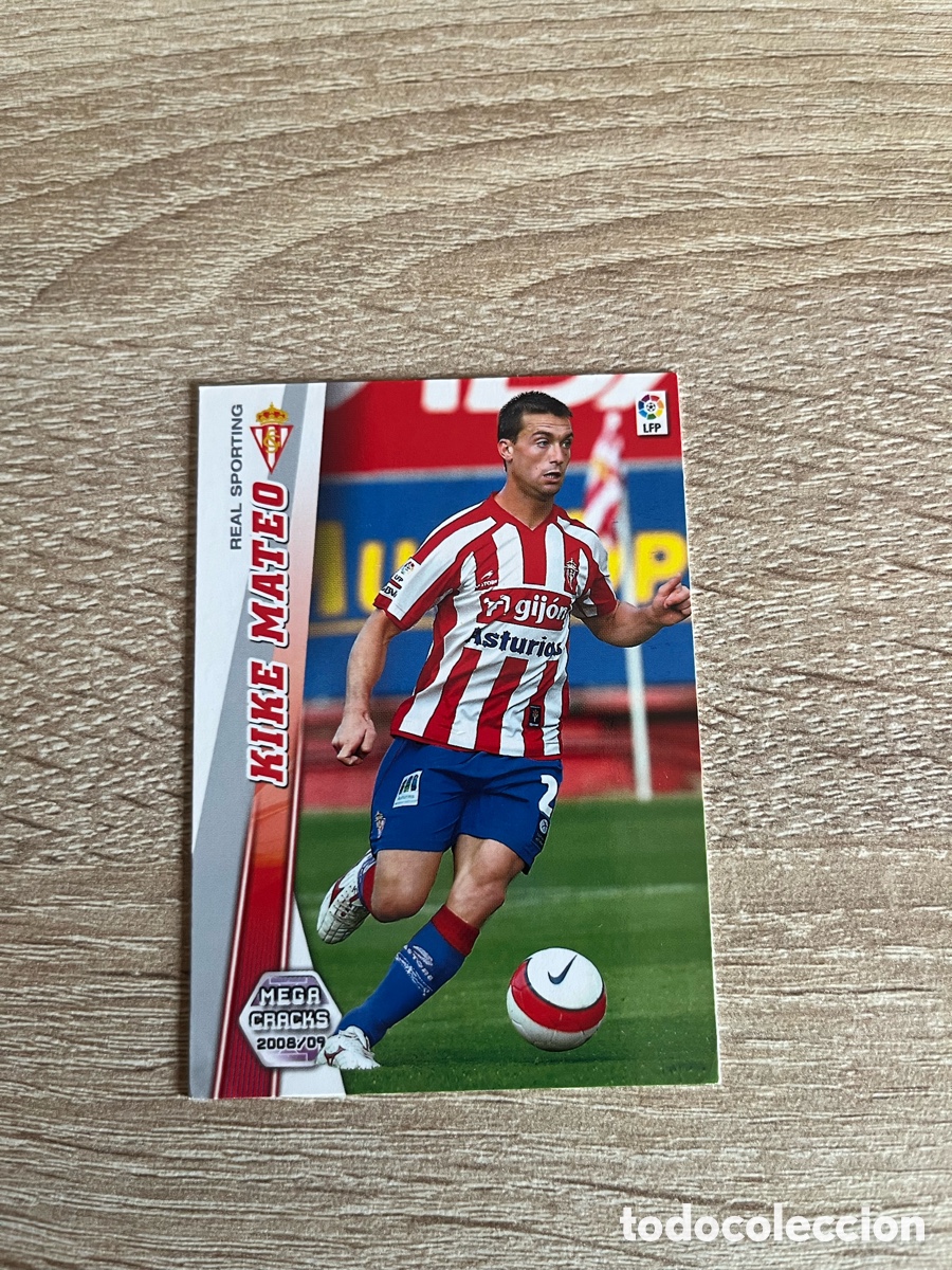 Cartes &agrave; collectionner de Football: 304 KIKE MATEO MEGACRACKS MGK 2008 2009 08 09 SPORTING DE GIJ&Oacute;N