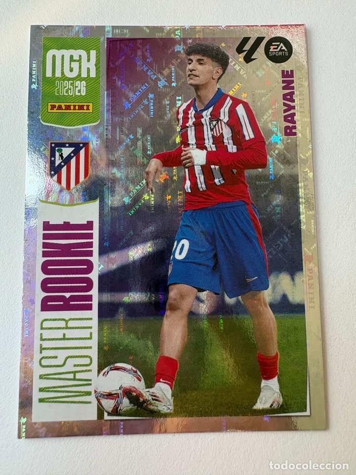 Cartes &agrave; collectionner de Football: Carta Rayane Atl&eacute;tico de Madrid Master Rookie 420 Megacracks 2025-26