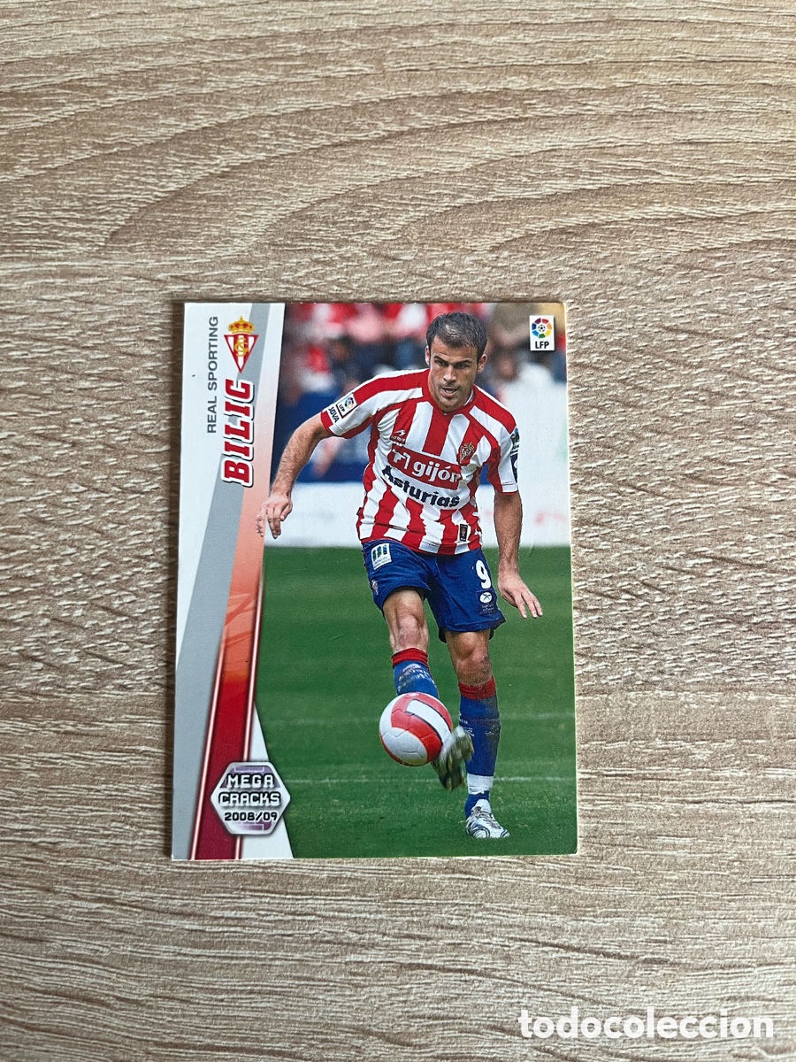 Fu&szlig;ball-Sticker: 305 BILIC MEGACRACKS MGK 2008 2009 08 09 SPORTING DE GIJ&Oacute;N