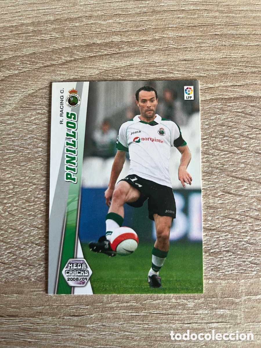 Cromos de f&uacute;tbol: 237 PINILLOS MEGACRACKS MGK 2008 2009 08 09 RACING DE SANTANDER