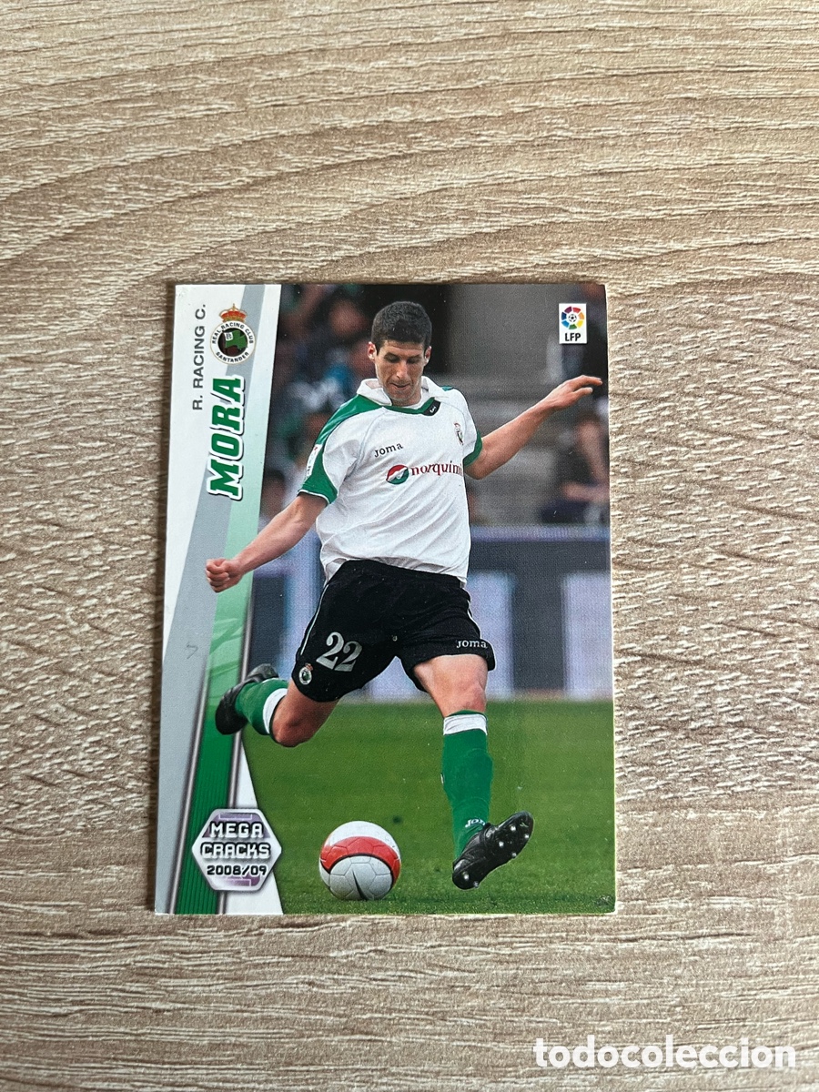 Cromos de f&uacute;tbol: 239 MORA MEGACRACKS MGK 2008 2009 08 09 RACING DE SANTANDER