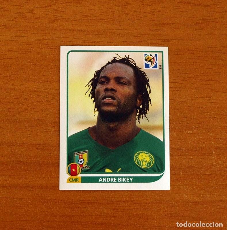Cromos de f&uacute;tbol: Camer&uacute;n -N&ordm; 395 Andre Bikey -Mundial South Africa 2010 FIFA World Cup-Panini -Nunca Pegado