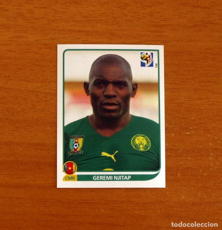 Cromos de f&uacute;tbol: Camer&uacute;n -N&ordm; 396 Geremi Njtap -Mundial South Africa 2010 FIFA World Cup-Panini -Nunca Pegado