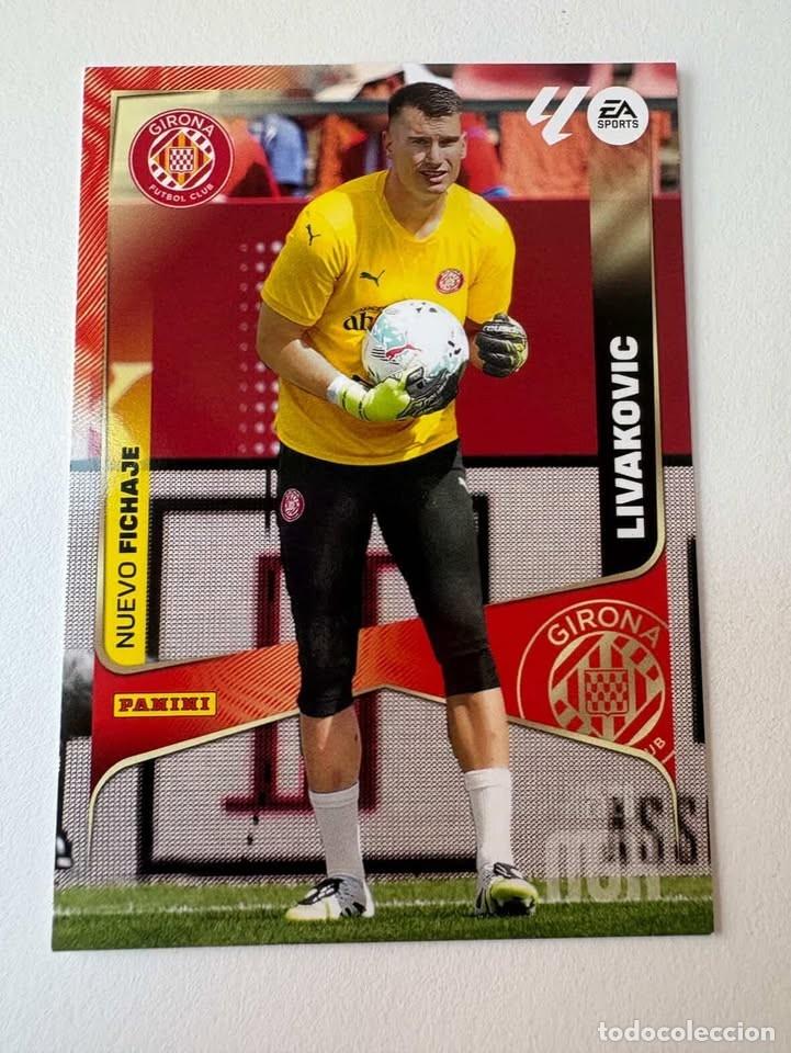 Cromos de f&uacute;tbol: Carta Livakovic Nuevo Fichaje Girona 493 Megacracks 2025-26