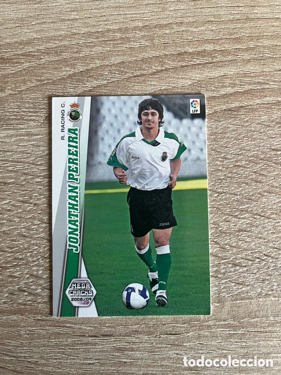 Cromos de f&uacute;tbol: 248 JONATHAN PEREIRA MEGACRACKS MGK 2008 2009 08 09 RACING DE SANTANDER