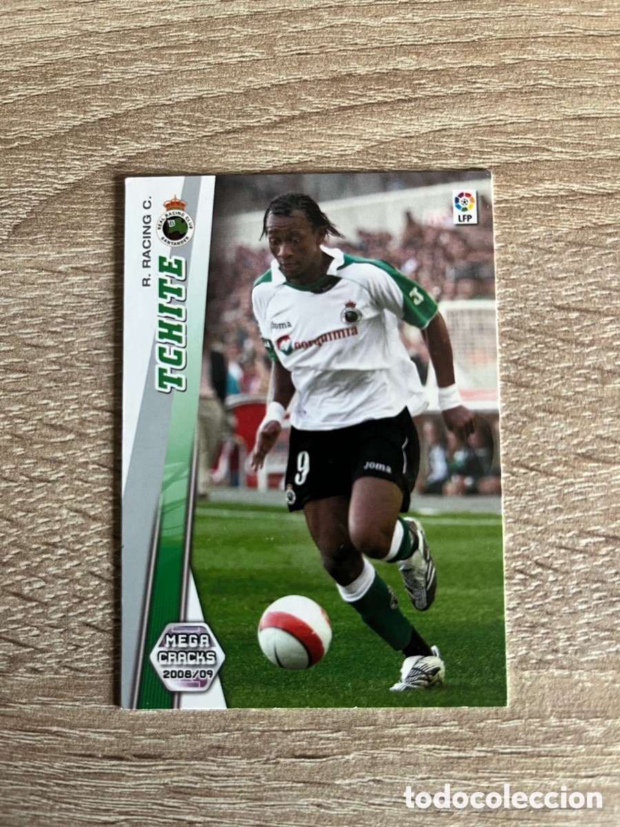 Cromos de f&uacute;tbol: 250 TCHITE MEGACRACKS MGK 2008 2009 08 09 RACING DE SANTANDER