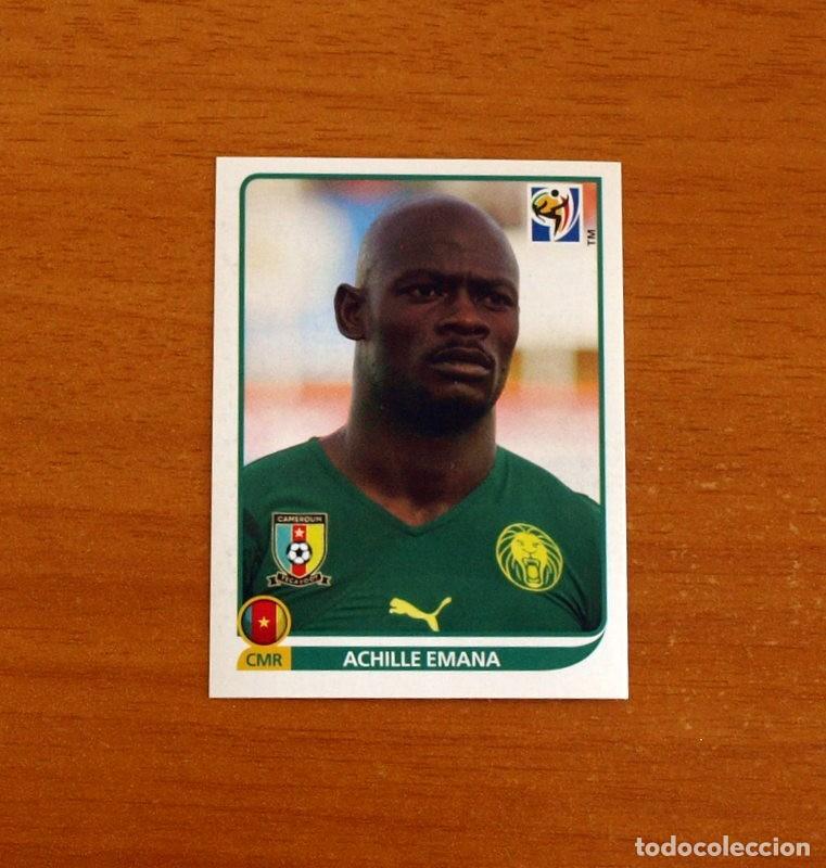 Cartes &agrave; collectionner de Football: Camer&uacute;n -N&ordm; 403 Achille Emana -Mundial South Africa 2010 FIFA World Cup-Panini -Nunca Pegado