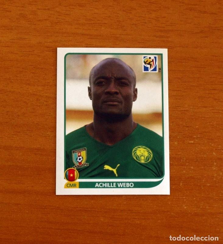 Cartes &agrave; collectionner de Football: Camer&uacute;n -N&ordm; 409 Achille Webo -Mundial South Africa 2010 FIFA World Cup-Panini -Nunca Pegado