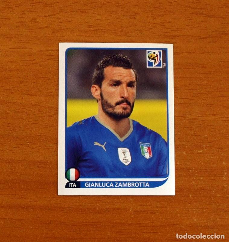 Cartes &agrave; collectionner de Football: Italia -N&ordm; 416 Gianluca Zambrotta -Mundial South Africa 2010 FIFA World Cup-Panini -Nunca Pegado