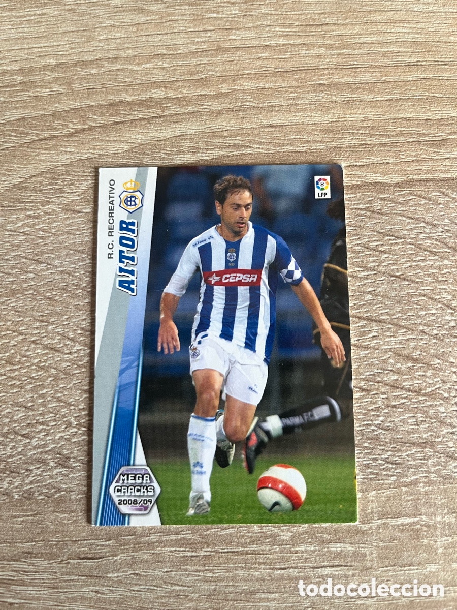 Cartes &agrave; collectionner de Football: 264 AITOR MEGACRACKS MGK 2008 2009 08 09 RECREATIVO DE HUELVA
