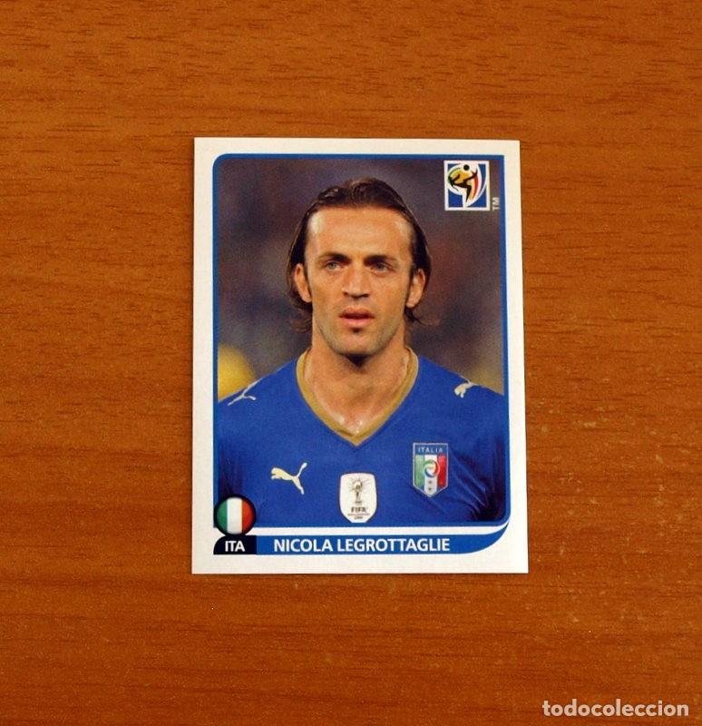 Figurine di Calcio: Italia -N&ordm; 417 Nicola Legrottaglie -Mundial South Africa 2010 FIFA World Cup-Panini -Nunca Pegado