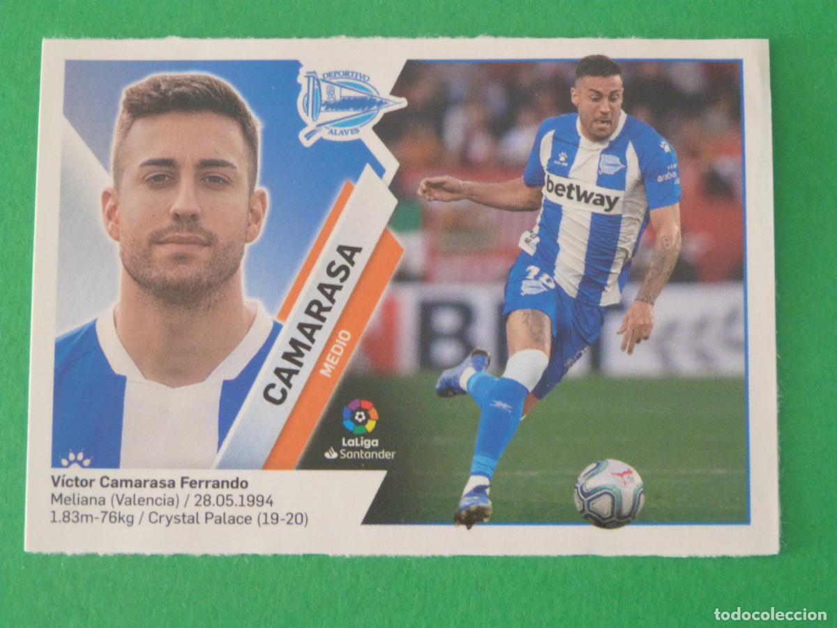 Cromos de f&uacute;tbol: CROMO FUTBOL CAMARASA DEPORIVO ALAVES SIN PEGAR FICHAJE N&ordm; 3 INVIERNO LIGA ESTE 2019-2020/19-20