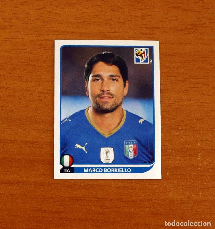 Football Stickers: Italia -N&ordm; 426 Marco Borriello -Mundial South Africa 2010 FIFA World Cup-Panini -Nunca Pegado