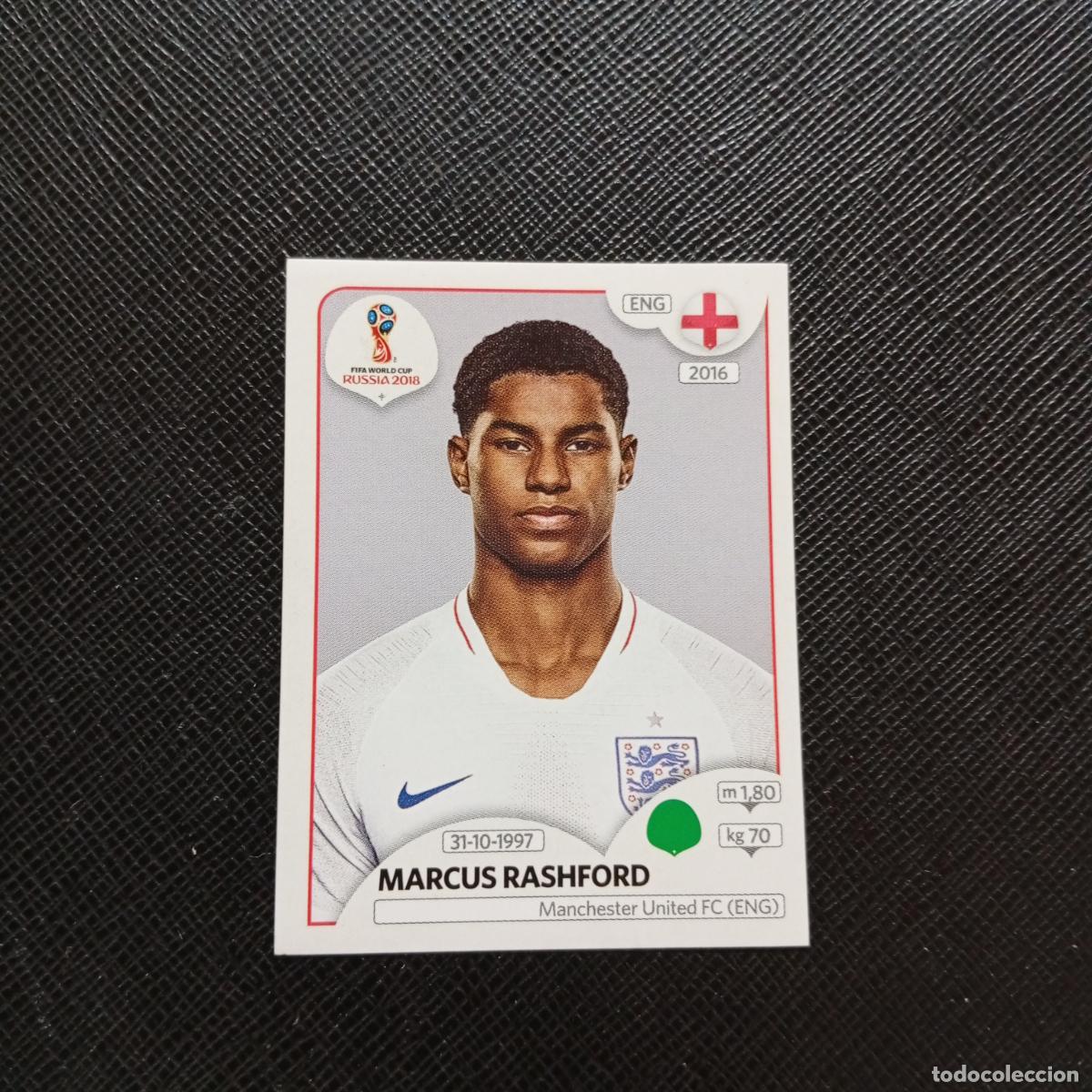 Cartes &agrave; collectionner de Football: 590 RASHFORD INGLATERRA PANINI MUNDIAL RUSIA 2018 CROMO FUTBOL 18 - SIN PEGAR - CJ2 B