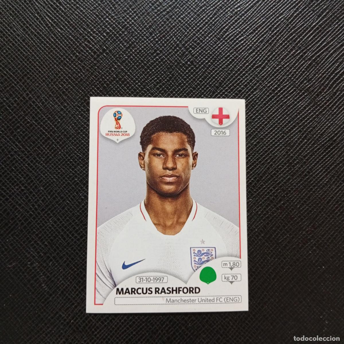 Cartes &agrave; collectionner de Football: 590 RASHFORD INGLATERRA PANINI MUNDIAL RUSIA 2018 CROMO FUTBOL 18 - SIN PEGAR - CJ2