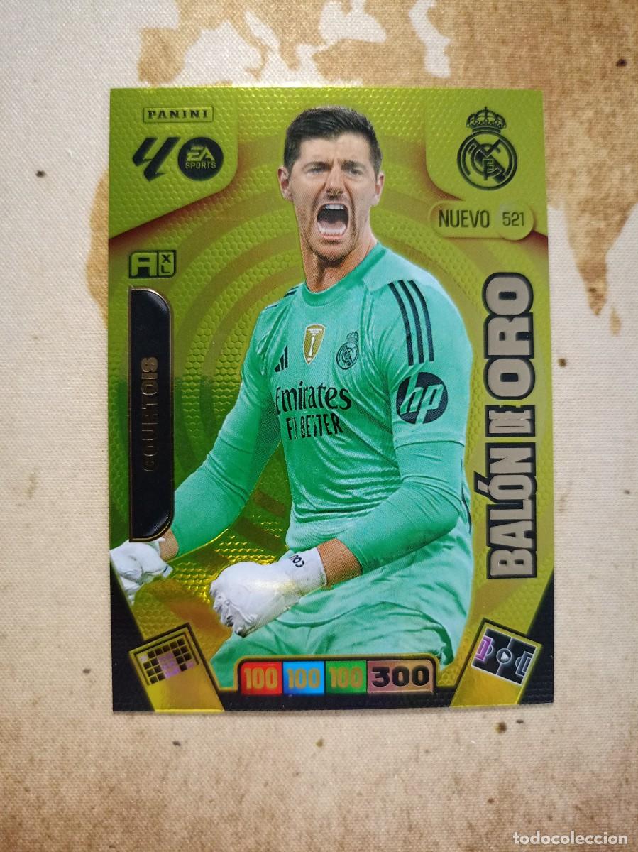 Fu&szlig;ball-Sticker: Bal&oacute;n de Oro 521 COURTOIS Adrenalyn 2025-26