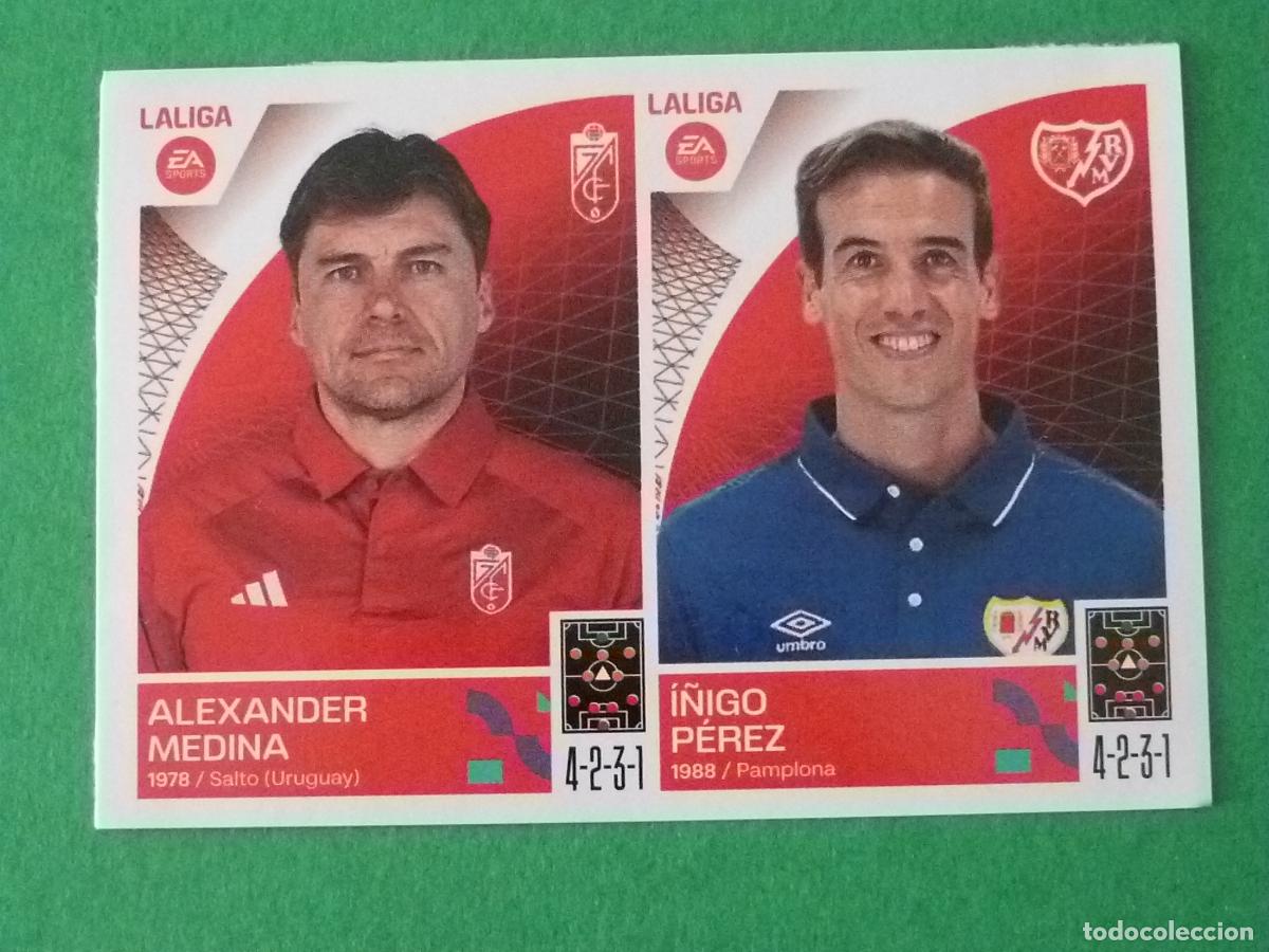 Fu&szlig;ball-Sticker: CROMO FUTBOL ALEXANDER MEDINA I&Ntilde;IGO PEREZ SIN PEGAR FICHAJE N&ordm; 41 INVIERNO LIGA ESTE 2023-2024/23-24