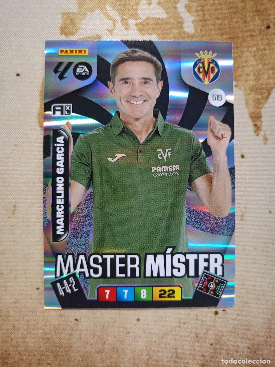 Cromos de Futebol: Master Mister 519 MARCELINO GARC&Iacute;A Adrenalyn 2025-26