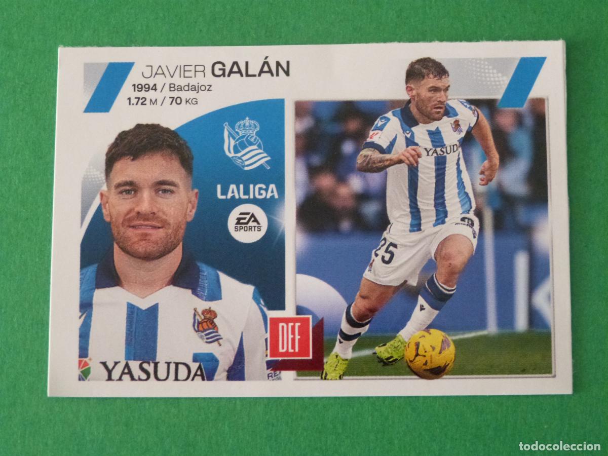 Fu&szlig;ball-Sticker: CROMO FUTBOL GALAN REAL SOCIEDAD SIN PEGAR FICHAJE N&ordm; 28 INVIERNO LIGA ESTE 2023-2024/23-24