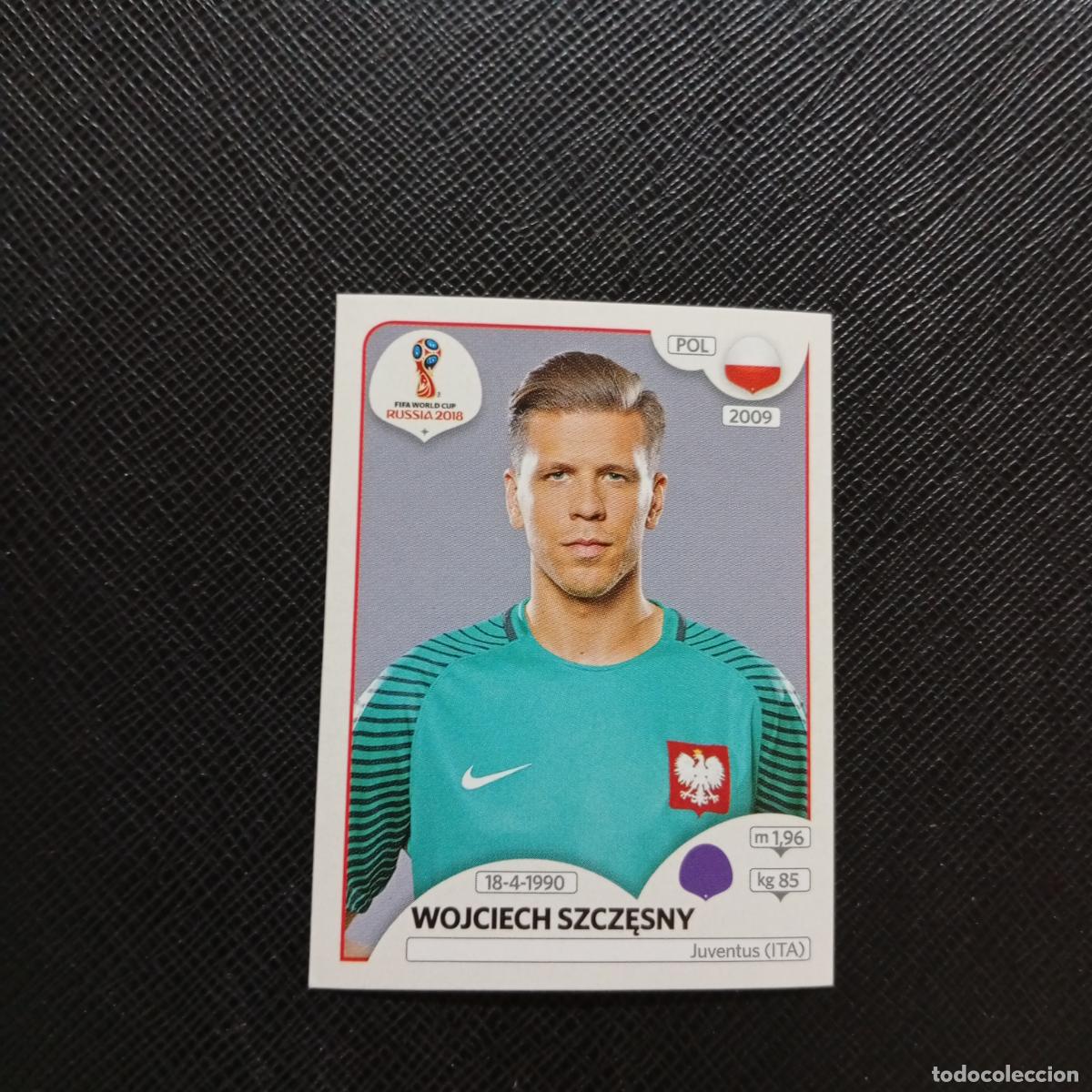 Fu&szlig;ball-Sticker: 595 SZCZESNY POLONIA PANINI MUNDIAL RUSIA 2018 CROMO FUTBOL 18 - SIN PEGAR - CJ2