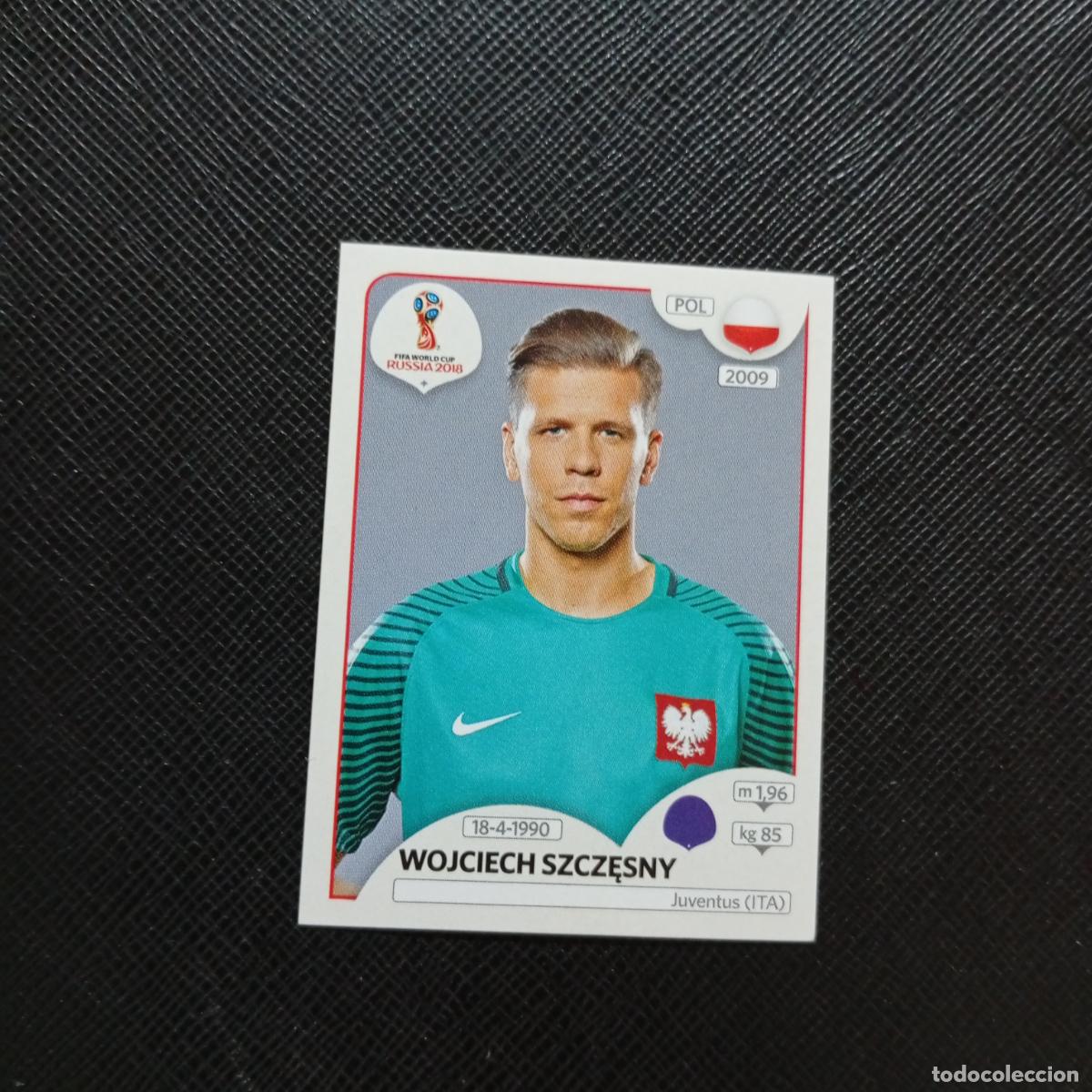 Fu&szlig;ball-Sticker: 595 SZCZESNY POLONIA PANINI MUNDIAL RUSIA 2018 CROMO FUTBOL 18 - SIN PEGAR - CJ2 .