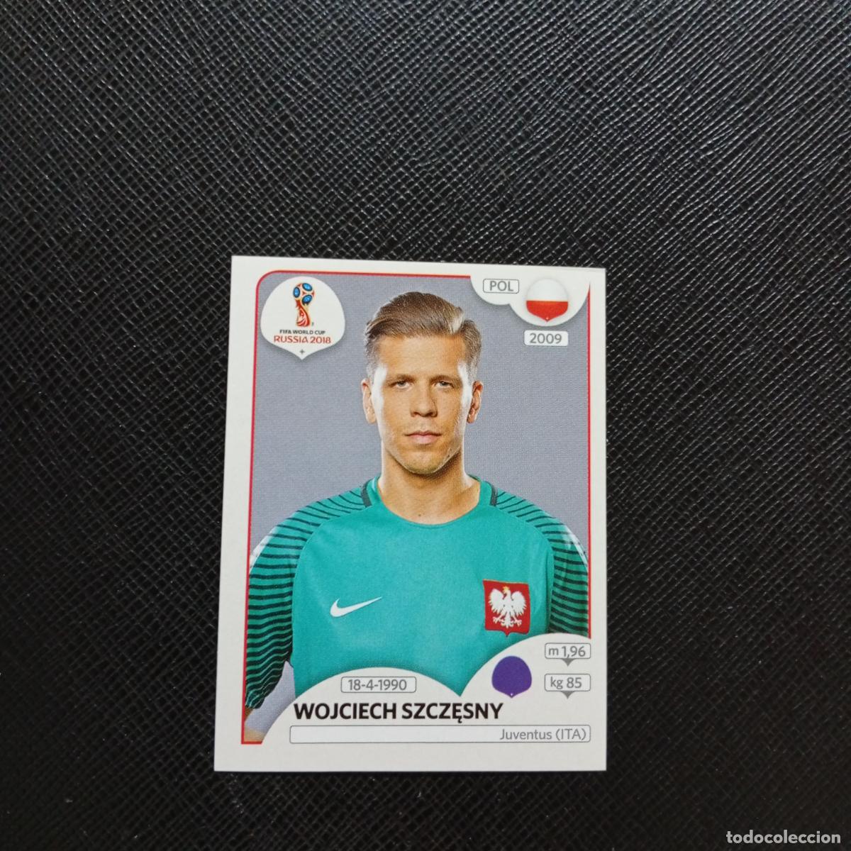 Fu&szlig;ball-Sticker: 595 SZCZESNY POLONIA PANINI MUNDIAL RUSIA 2018 CROMO FUTBOL 18 - SIN PEGAR - CJ2 .