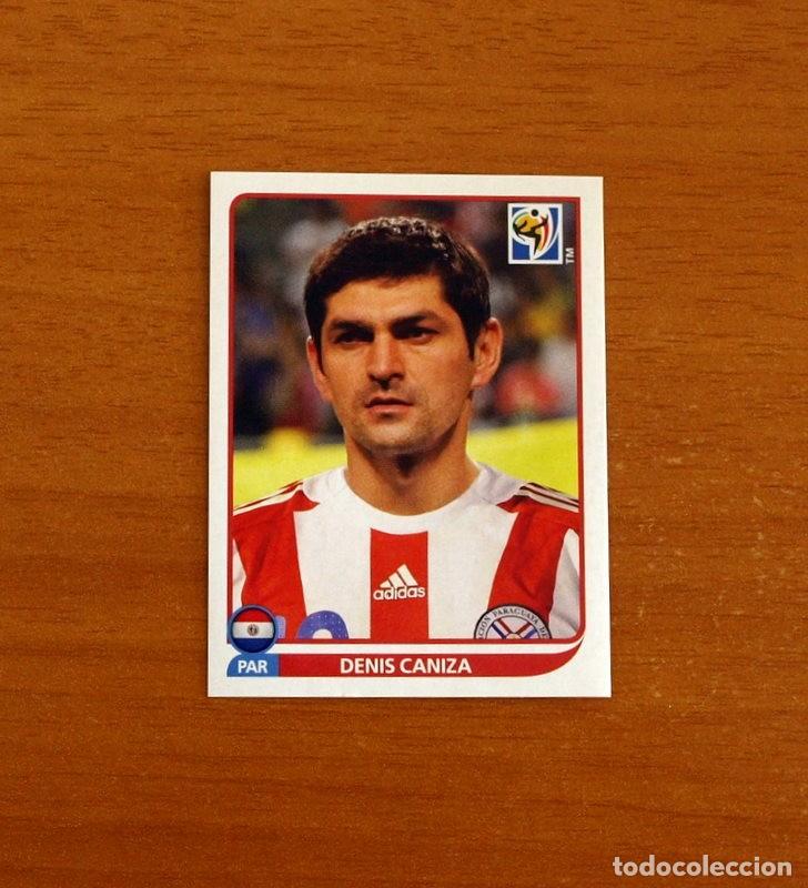 Figurine di Calcio: Paraguay -N&ordm; 432 Denis Caniza -Mundial South Africa 2010 FIFA World Cup-Panini -Nunca Pegado