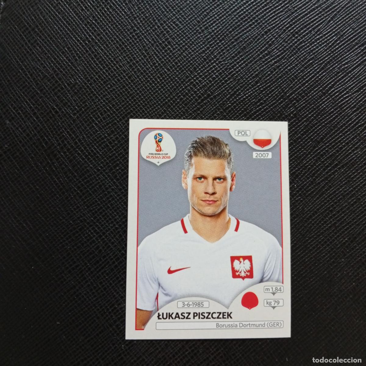 Figurine di Calcio: 596 PISCZEK POLONIA PANINI MUNDIAL RUSIA 2018 CROMO FUTBOL 18 - SIN PEGAR - CJ2