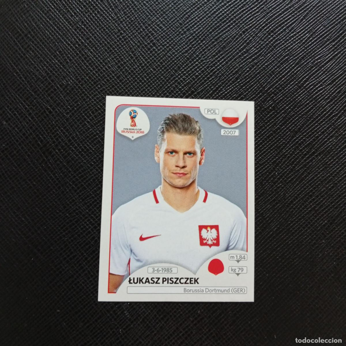 Figurine di Calcio: 596 PISCZEK POLONIA PANINI MUNDIAL RUSIA 2018 CROMO FUTBOL 18 - SIN PEGAR - CJ2